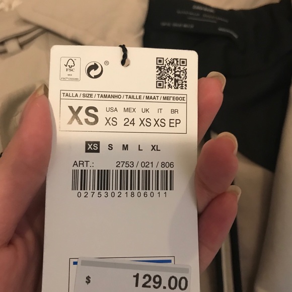 ๐๐๐ SOLD ๐๐๐ Zara Basic Trench Coat XS - Picture 5 of 8